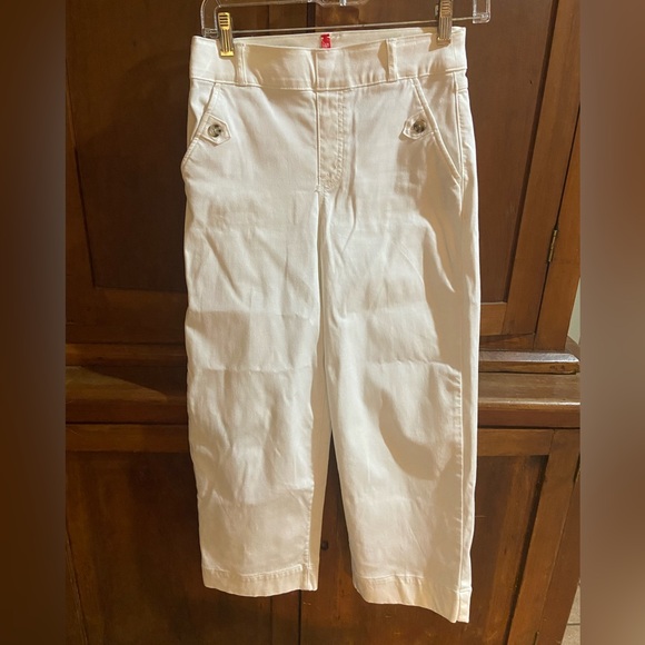 Spanx Stretch Twill Cropped Pants - Picture 3 of 14